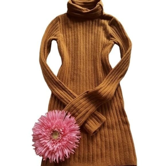 Free People Sweaters - Free People Turtle Neck Ribbed Long Sleeve Sweater